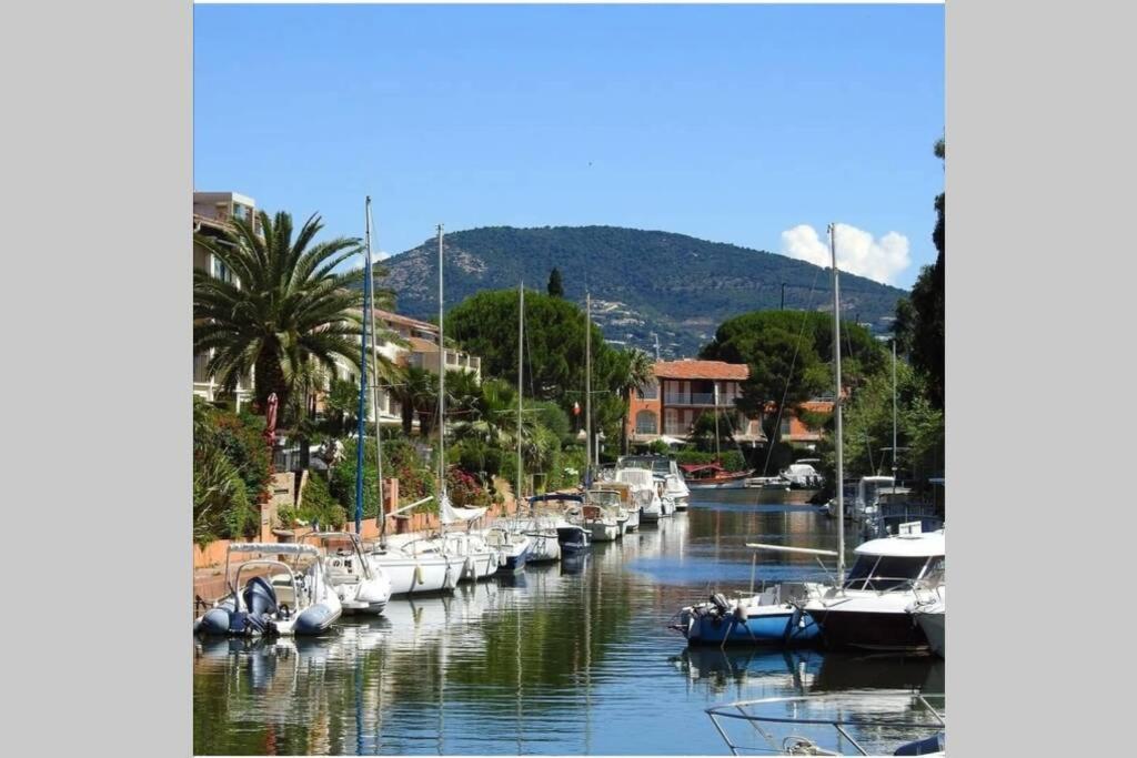 2 Bedrooms, 15 Min Walk To Beach, Ac, Pool & Fiber Internet In A Quiet, Private Gated Domain 5Kms To St Tropez Коголин Экстерьер фото